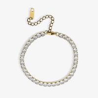 Gold, Champagne Queen Bracelet 4mm