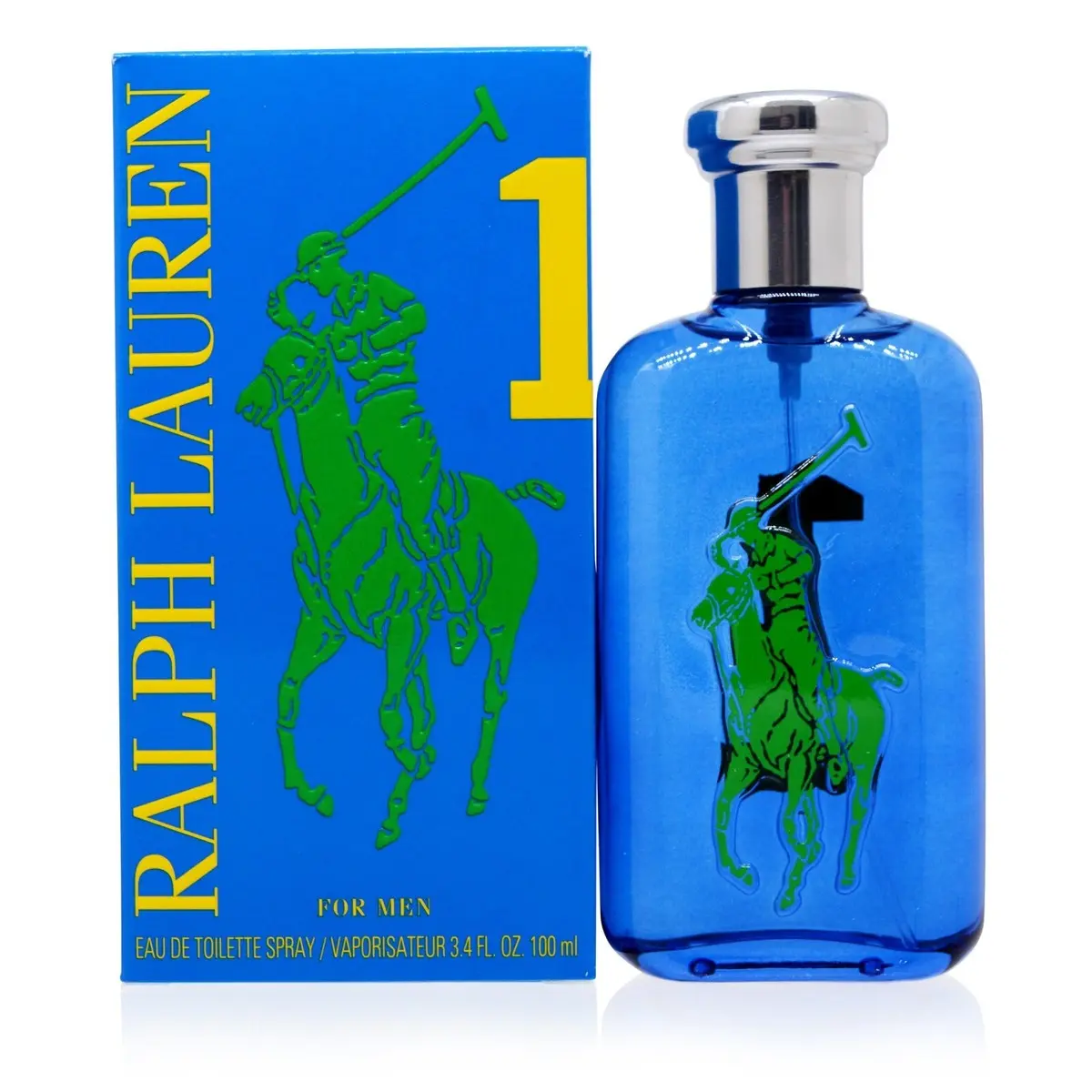 Ralph Lauren Polo Big Pony #1 Eau De Toilette for Men 100ml - Classic Fragrance Spray
