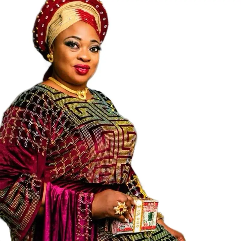 African Iro and buba , Elegant iro and buba wear ,African women clothing, women fashion dresses, Nigeria party lace ,sequin velvet wrapper Womenswear Comfort Formal Traditional Elegance Statement Piece Fitted