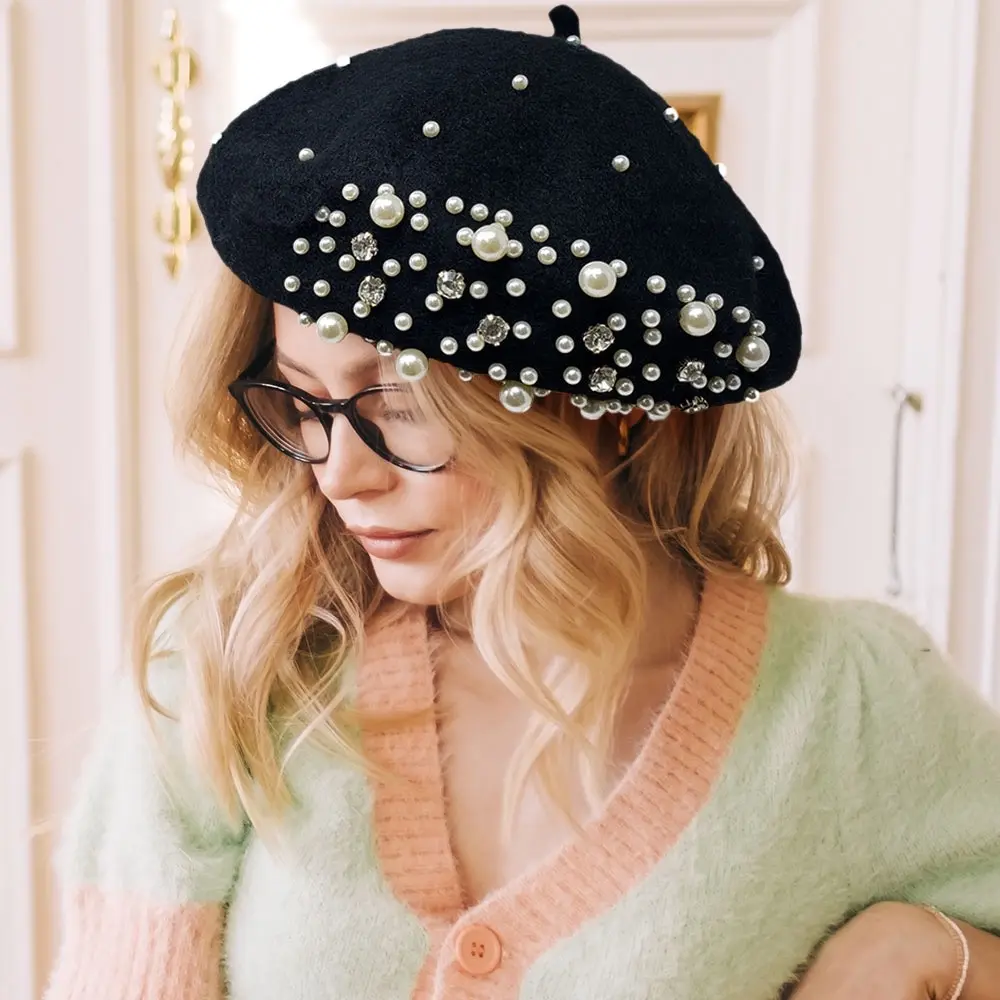 Pearl Beret Beret