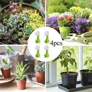 4-Piece Portable Plant Watering Sprinkler Set, Easy-To-Use Garden and Home Irrigation Tools, Efficient Lawn Watering Spray Heads