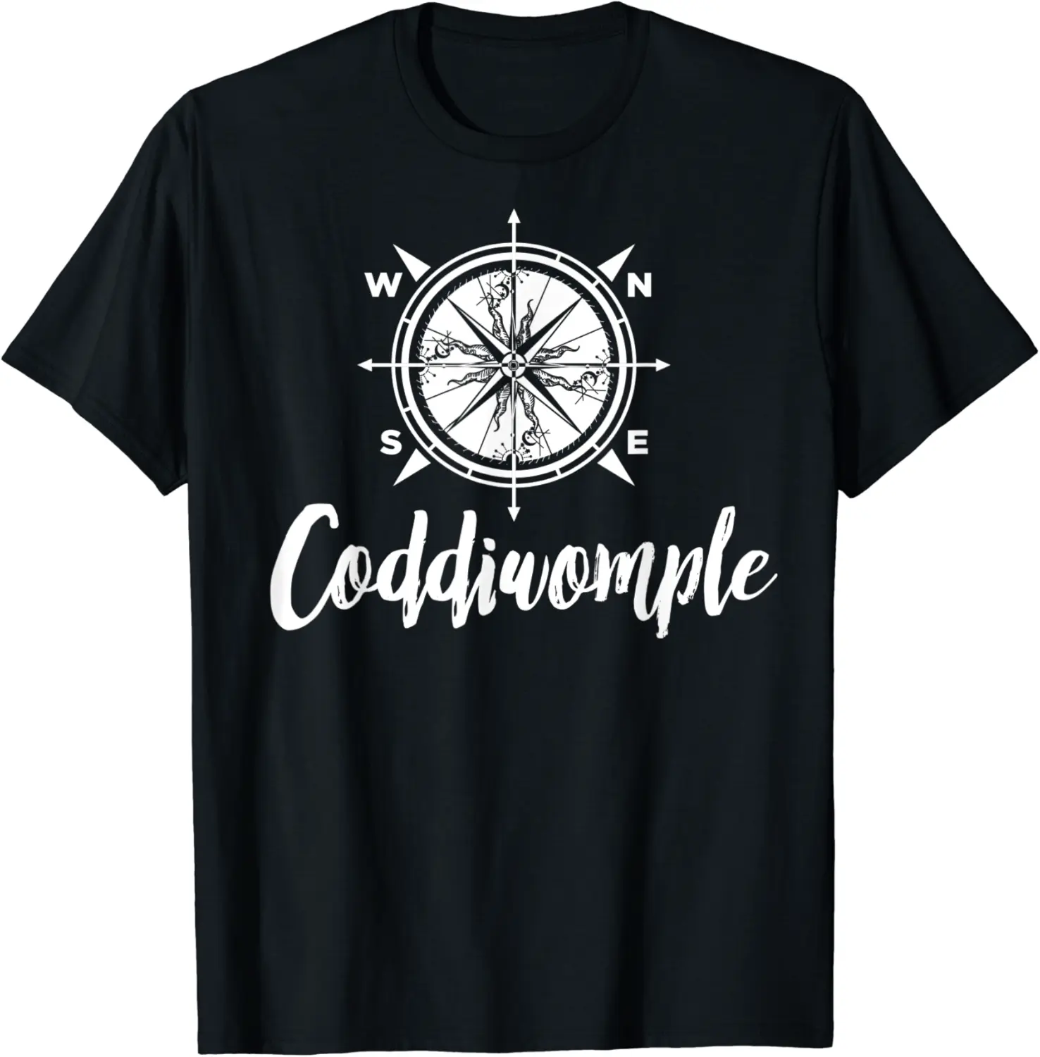Coddiwomple Compass Travel And Adventure Distressed T-Shirt - Rosazamorap Shop 38B07F1H2PD3