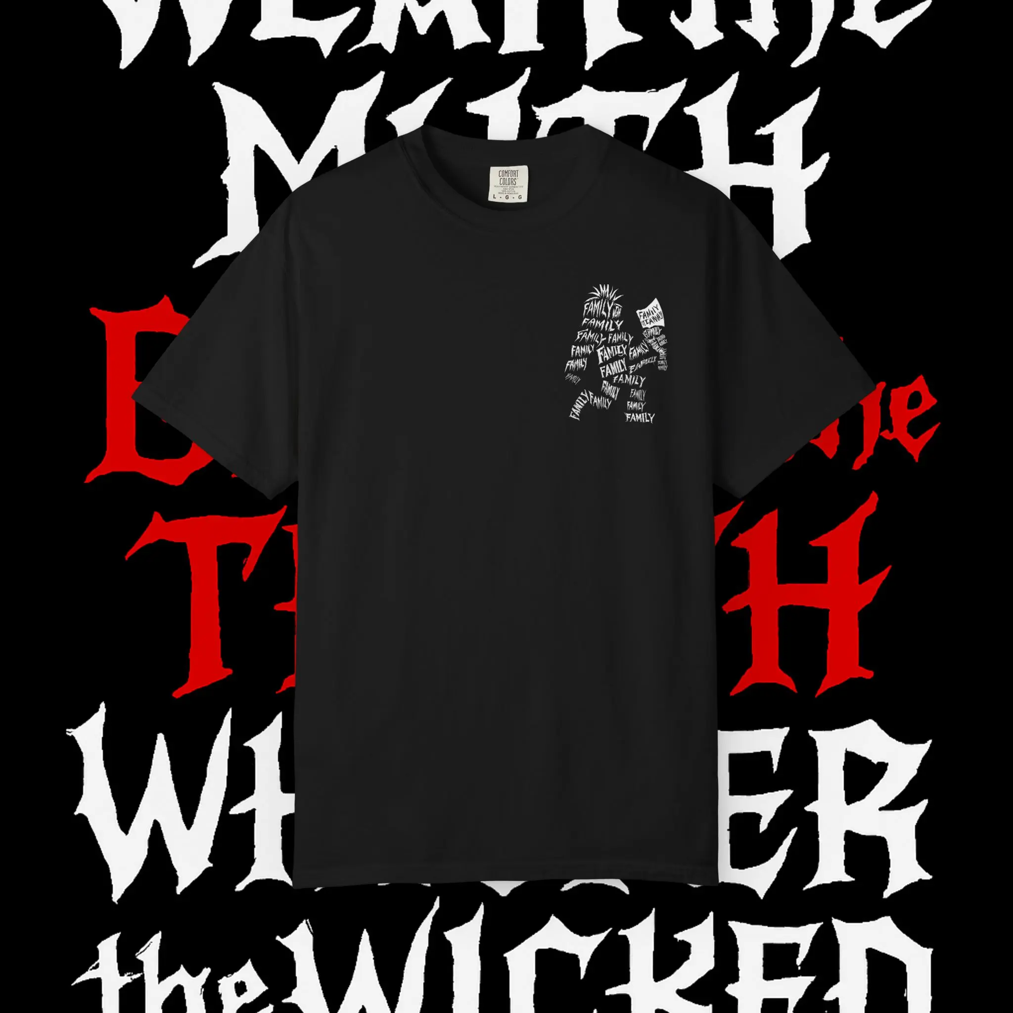 Juggalo Family-Man Graphic Tee, Unisex Icp Witchy Tshirt, Alternative Clothing Top, Men Women Shirt, Hipster Grunge Apparel
