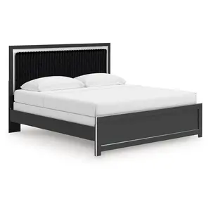 Zuraleus - Upholstered Panel Bed