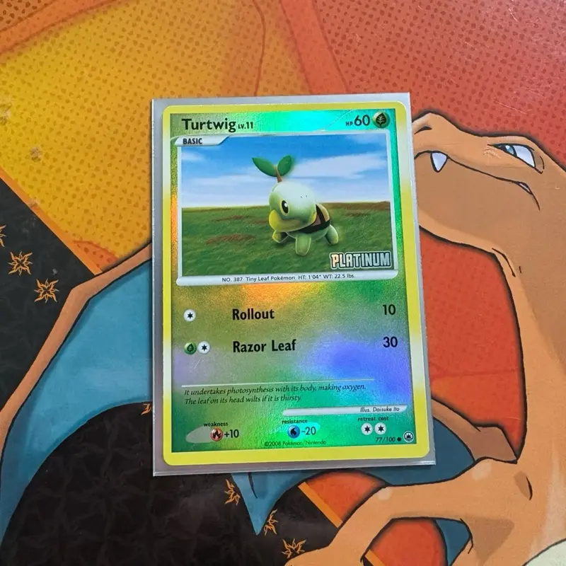 Pokemon TCG Turtwig Burgerking Promo