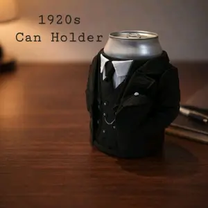 1920s Can Holder - Vintage Style Drink Holder for 1920s Era Beverages - Perfect for Retro-Themed Parties and Events