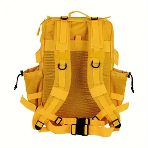 11.89gal Backpack, Men's Camping Mountaineering Leisure Travel Sports Large Capacity Outdoor Backpack