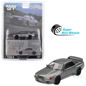 Mini GT 1:64 Nissan GT-R (NISMO BNR32 CRS Version) Dark Metal Gray #1024