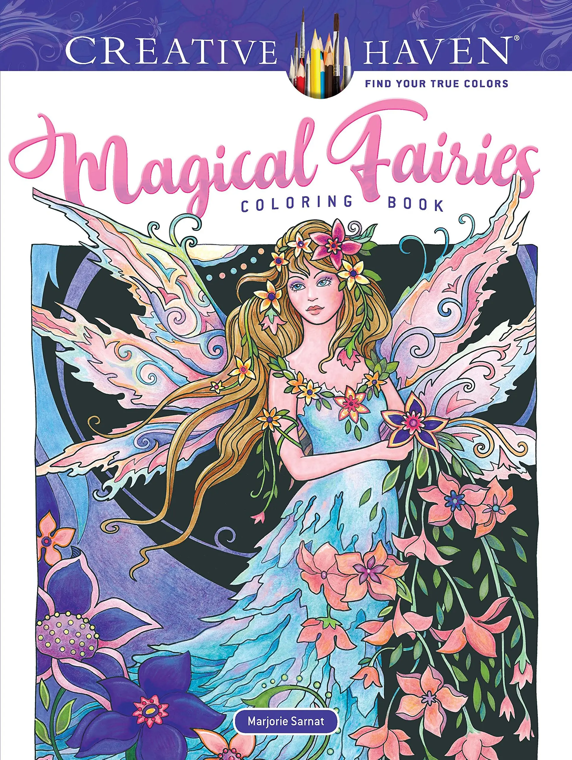 Creative Haven Magical Fairies Coloring Book (Adult Coloring Books: Fantasy), Paperback