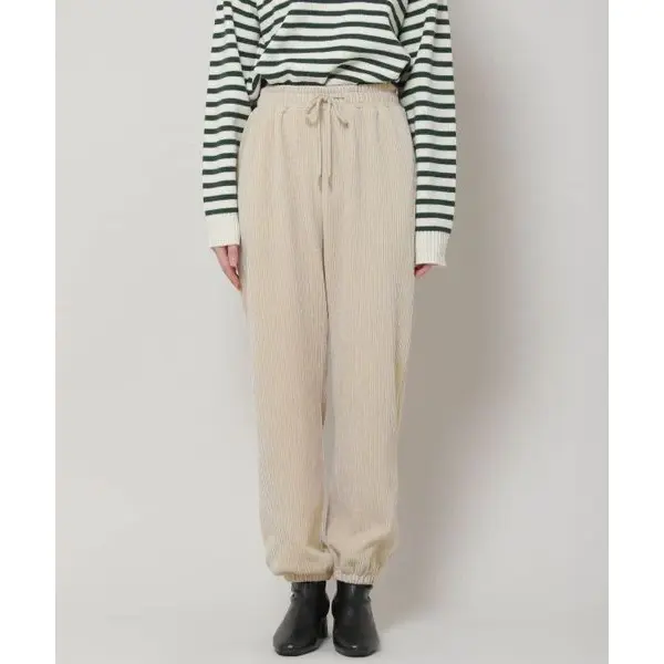RIBBED JOGGER PANTS