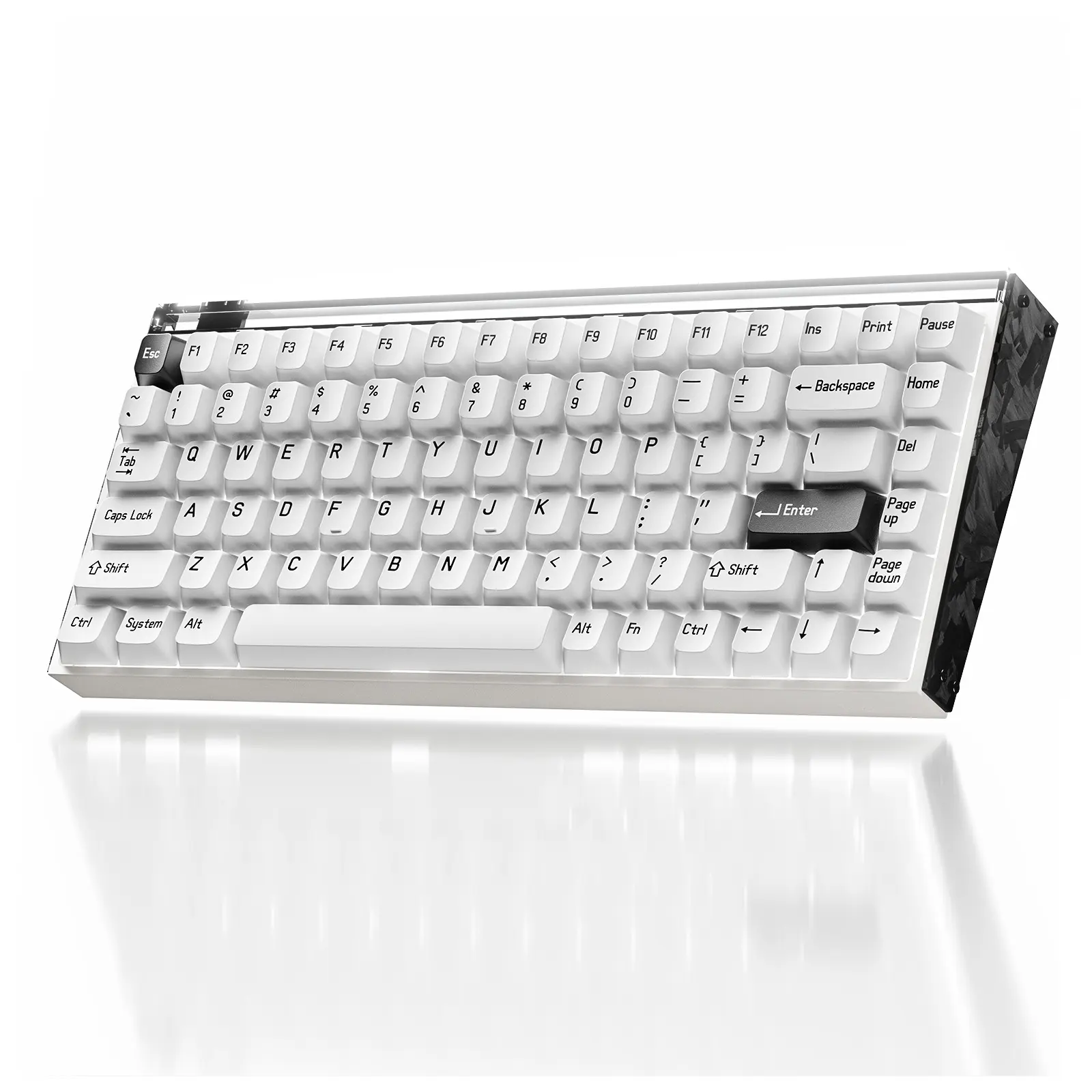 MelGeek MADE84 Ultra+ Wired Magnetic Gaming Keyboard 75% Hall