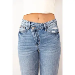 Wanderlust Criss Cross Rigid Magic Dad Jean By Judy Blue