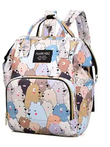 Large Capacity Nylon Casual Mom Bag, Lightweight Mommy Bag, Lightweight Shoulder Baby Carrier, Versatile Maternity Backpack, Ideal for Daily Use