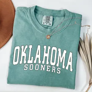 Comfort Colors Oklahoma T-Shirt, University Oklahoma Crewneck, Comfort Colors Shirt