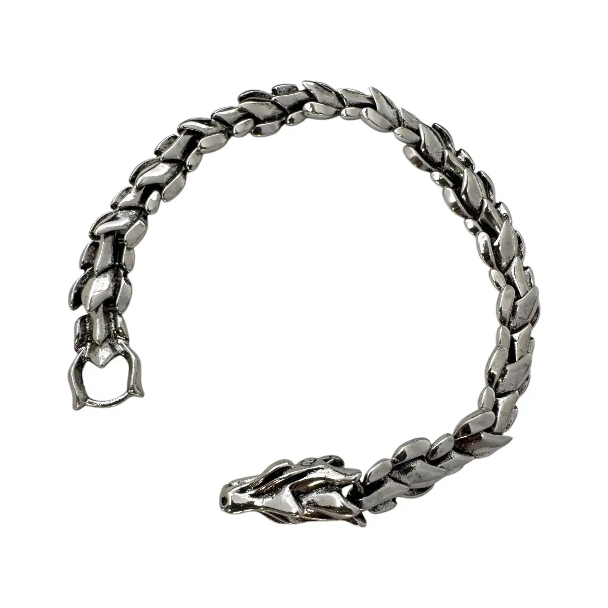 Dragon Bone Bracelet for Men Women,Streetwear Punk Hip Hop Unisex Style