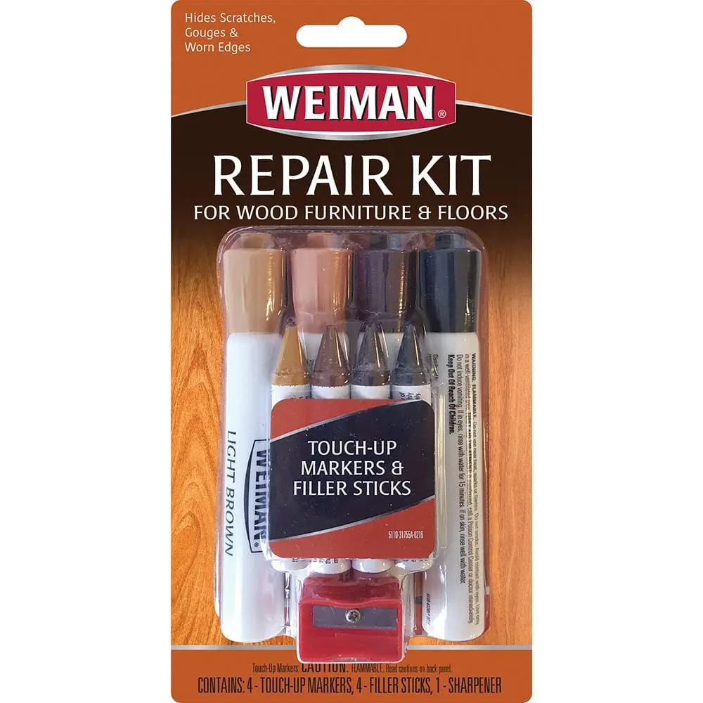 Wood Furniture and Floors Repair Kit Markers (4 Count)