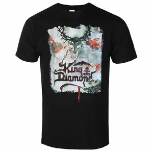 King Diamond Men's T-Shirt - House Of God Graphic Tee - Black Metal Band Shirt