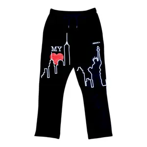MY Skyline Graphic Sweatpants – Streetwear Y2K Oversized Jogger Pants