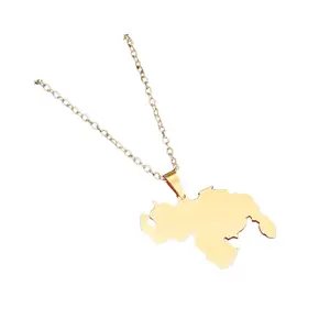 Venezuelan Map Necklace (smaller version) Venezuelan Map Necklace (smaller version)