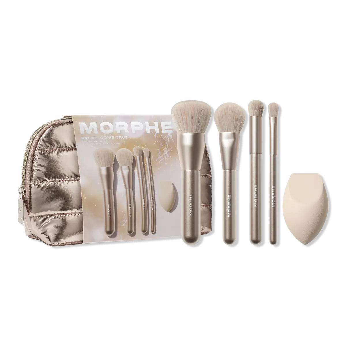 Morphe Riches Come True 5-Piece Brush & Tool Set