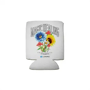 Magic Healing Koozie - Durable Reusable 4mm Neoprene Cold Beverage Insulator Lightweight Pool Party Accessory