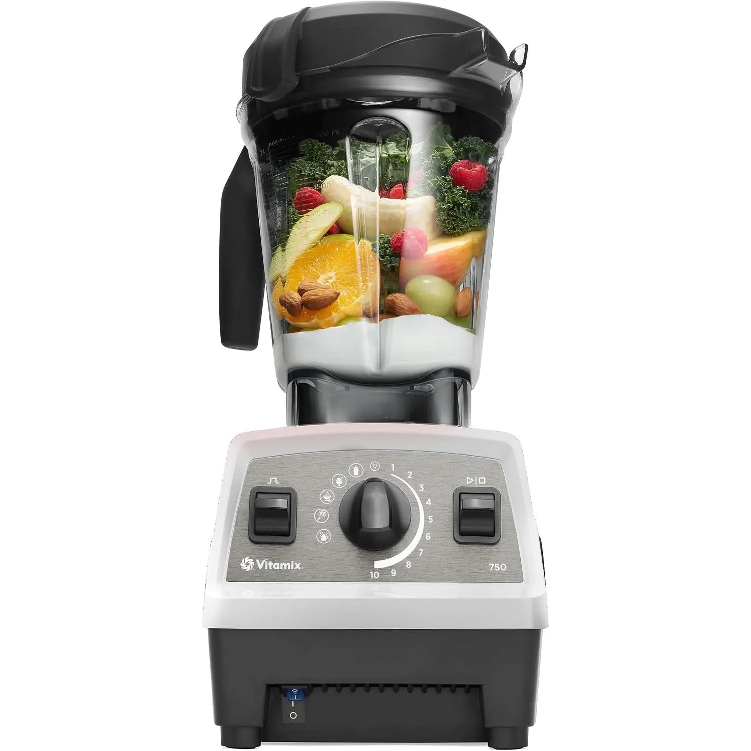 Vitamix Propel Series 750 Blender, 4 Blending Programs, Self-Cleaning, 64 Oz Container, Stainless-Steel Blades, Professional-Grade, White