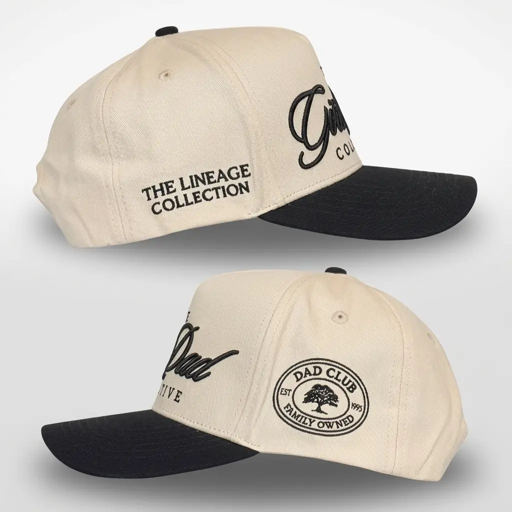 Girl Dad Embroidered Snapback Cap - Adjustable Men's Baseball Hat, The Girl Dad Collective Design, Father's Day Gift from Daughter (Party Hat Accessory)