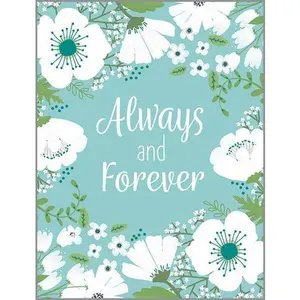 Wedding Card - White Bridal Flowers