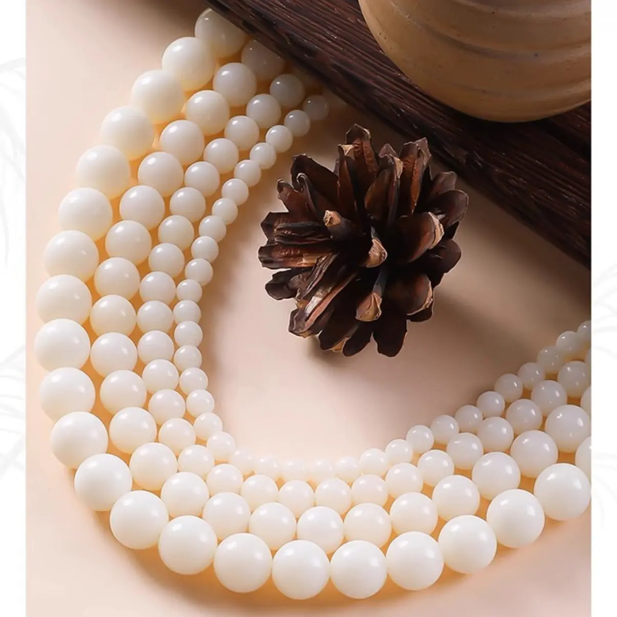 14mm round beads*1 string(114pcs)