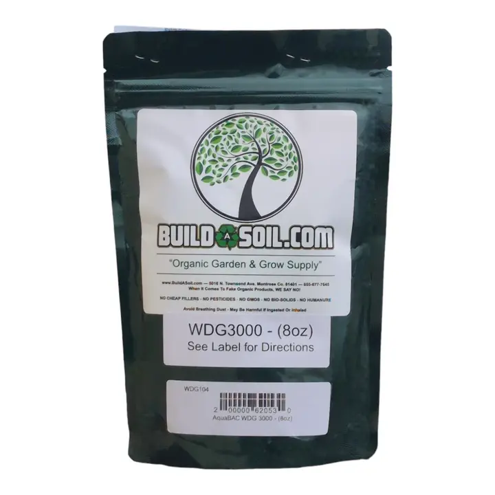 WDG3000 Extra Strength BTI Fungus Gnat Eliminator Pest Control Agent, 8oz Container Granular Soil Treatment with 3000 ITU/mg Concentration & Kaolin Clay
