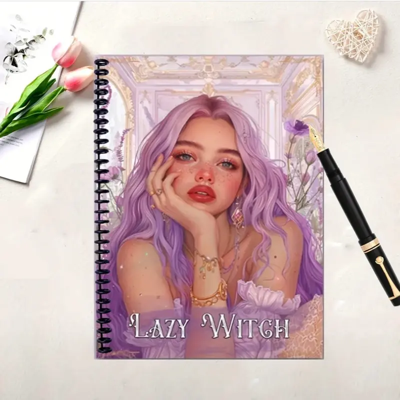 Enchanting Magic Guide for Beginners - 21 Pages of Basic Witchcraft Knowledge in Spiral-bound Format