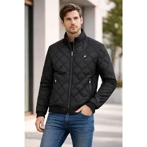 Men’s Quilted Bomber Jacket
