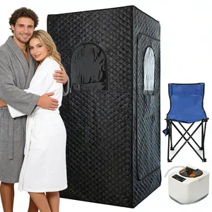 Full-size portable steam sauna - New product - Indoor sauna tent, suitable for family spa relaxation
