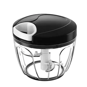 Manual Food Chopper Machine, Onion Slicer Vegetable Cutter, Mini Nut Meat Grinder, Handheld Vegetable Dicer, All-In-One Cutting Tool