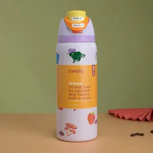 Owala FreeSip Insulated Water Bottle – Leak Proof, Built-In Straw, 32oz