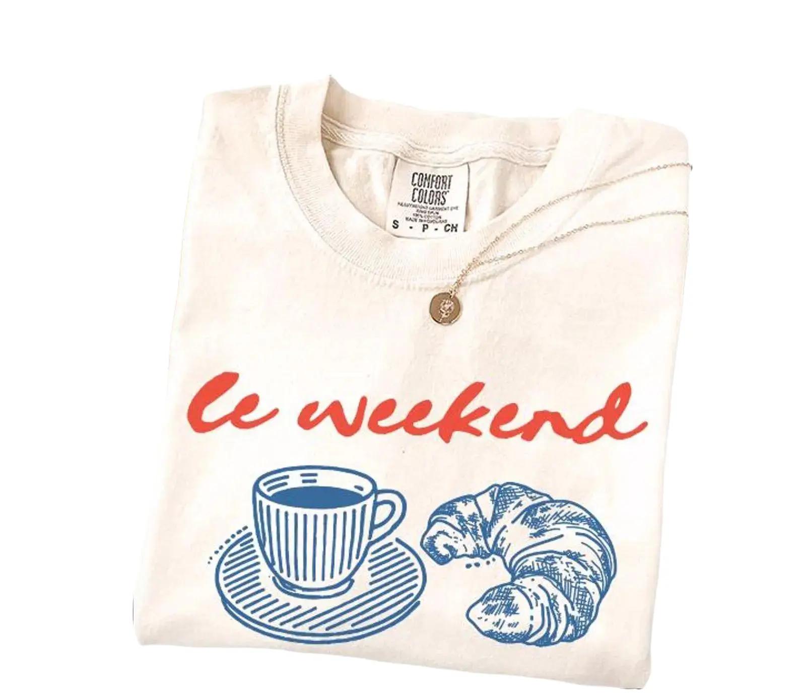 Comfort Colors Le Weekend Shirt, Cof &hellip;