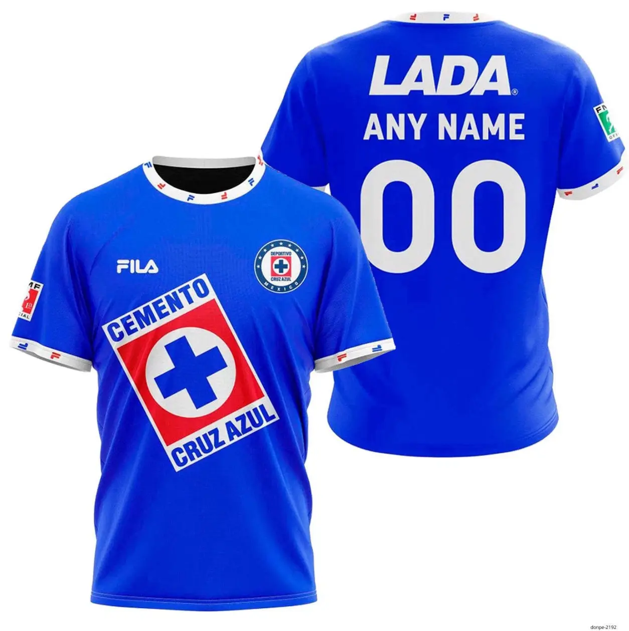 Personalized Retro Soccer Shirt, Home Design, Custom Name & Number Fan Apparel