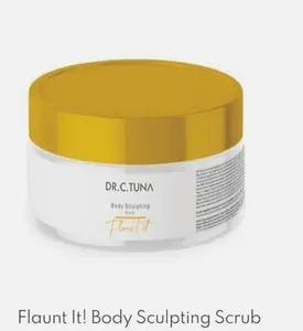 Dr. C. Tuna Flaunt It! Body Sculpting Scrub with Thyme Extract for Glowing Skin Toning Firming and Revitalizing