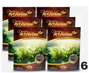 Te Divina - Buy 4 Get 2 Free, Natural Herbal Tea Caffeine-Free, 6 Weeks, Infused With Reishi premium Beverage