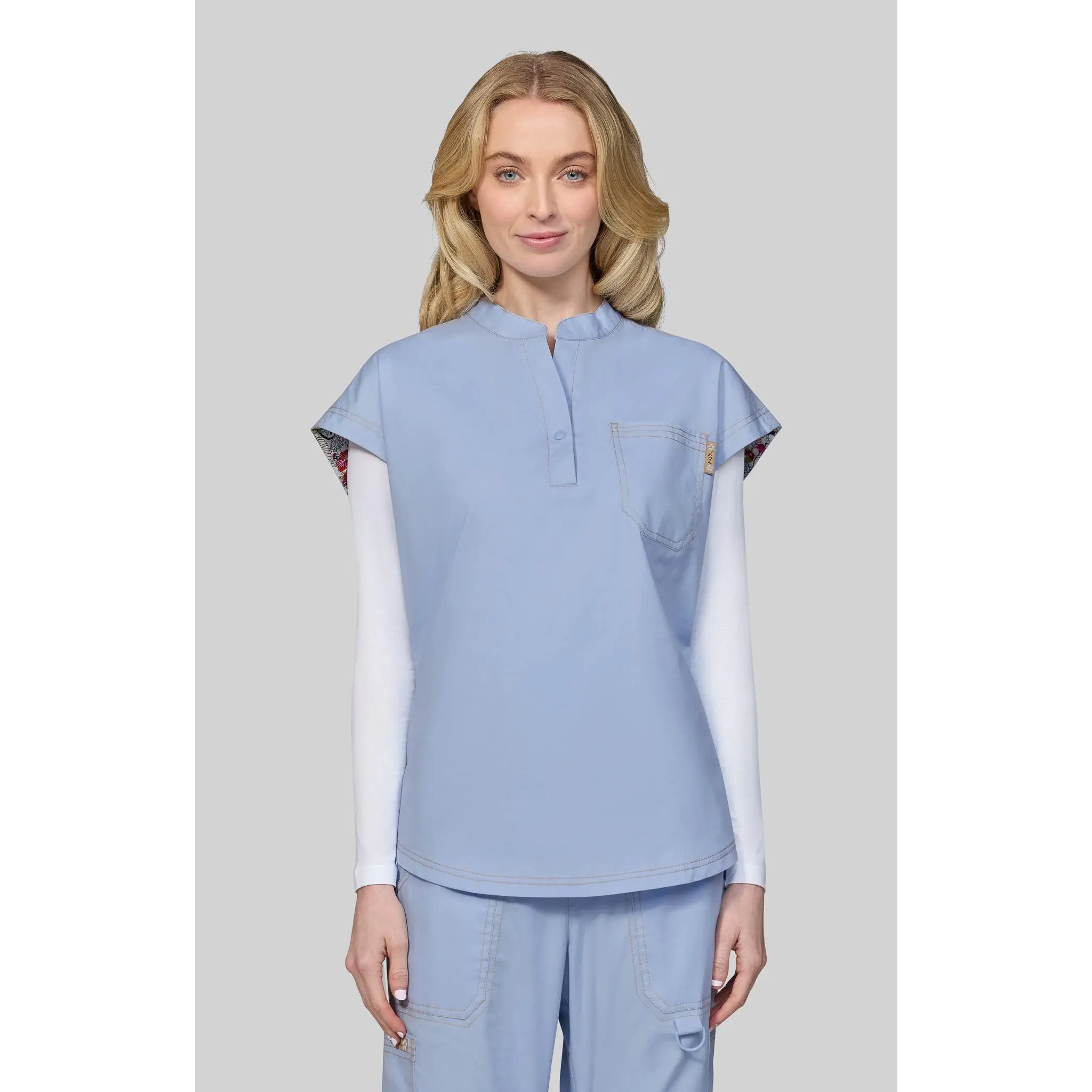 Seraphine Top | Classics | Glass Blue