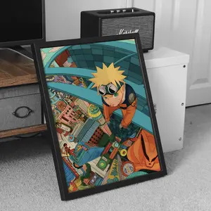 #Naruto #Uzumakiii Anime Poster - Manga gift, Japanese artwork, anime print, wall decor, and manga-inspired artistry for every fan