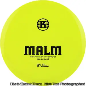 Kastaplast K1 Malm Fairway Driver (Stock Stamp) [Back Stock Inventory - Disc and Stamp Color WILL VARY]