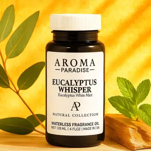 Eucalyptus Whisper Waterless Fragrance Oil – Eucalyptus, White Mint & Soft Woods – For Cold-Air Diffusers