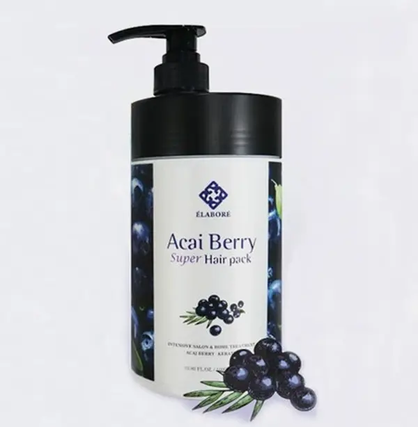 ELABORE Acai Berry Super Hair Pack - Intensive Salons & Home Treatment with Acai Berry Kernel for Healthy Haircare Nourishing Formula