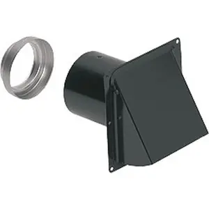 Broan 885BL Wall Cap - Black