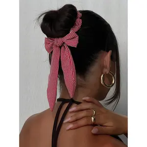 Adalynne Srunchie Pink Stripe