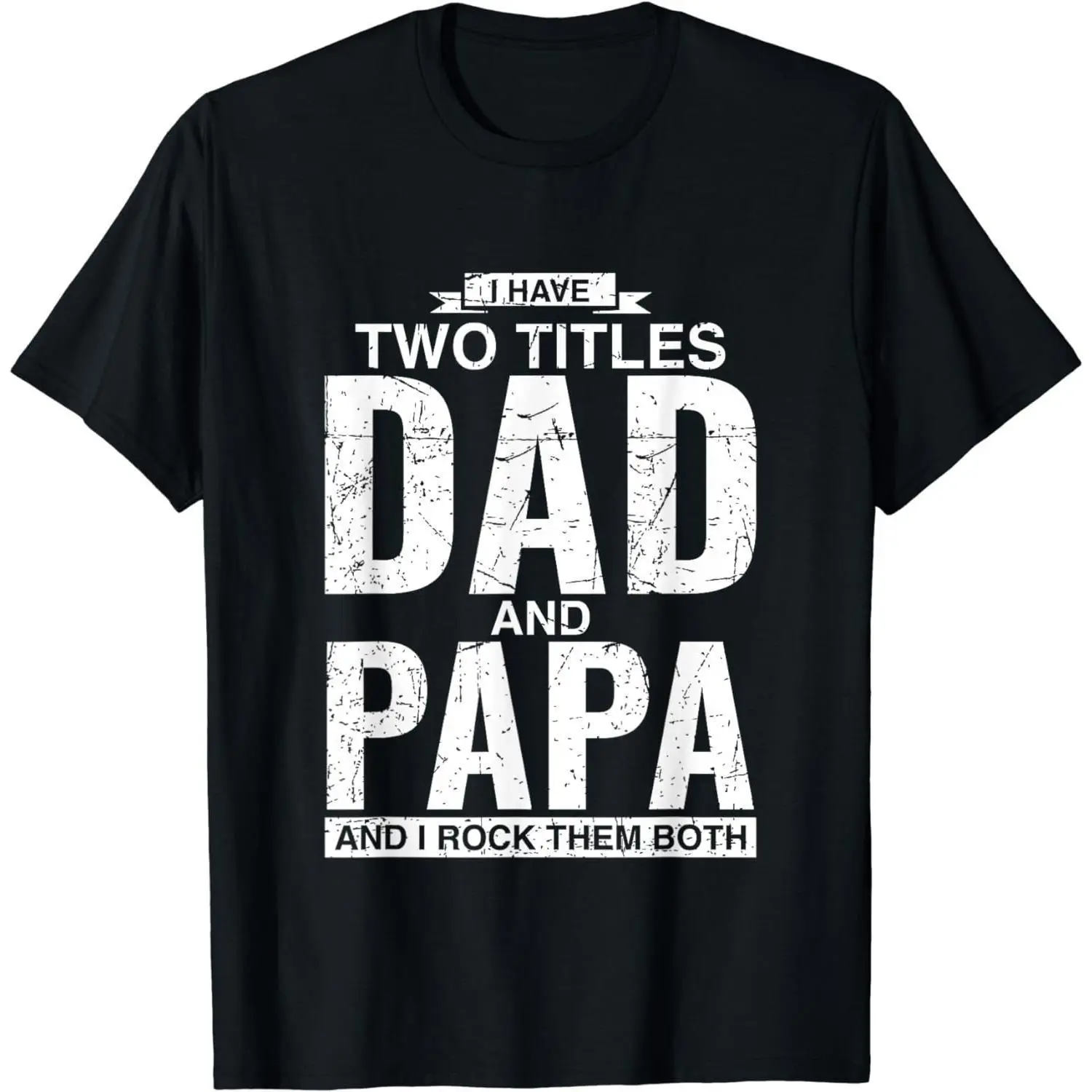 100 Cotton Fathers Day TShirt Dad And Papa Celebration Gift
