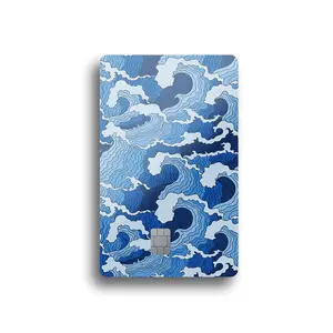 Vintage Waves Card Skin (BLUE)