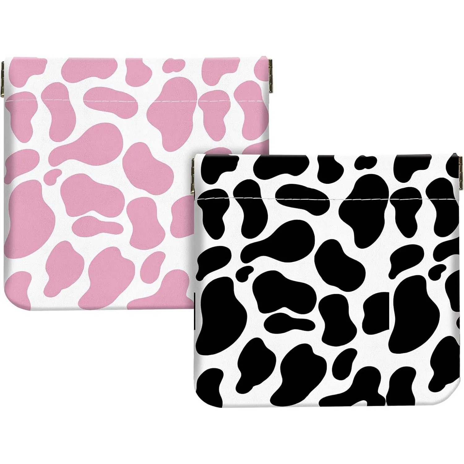 2Pcs PU Leather Small Squeeze Coin Purse Pouch Mini coin Bag Unique And Cute Wallet Cosmetic Bags Change Bag For Women Girls Men (Blue and Pink Flowers 3 2Pcs PU Leather Small Squeeze Coin Purse Pouch Mini coin Bag Unique And Cute Wallet Cosmetic Bags Change Bag For Women Girls Men (Blue and Pink Flowers 3