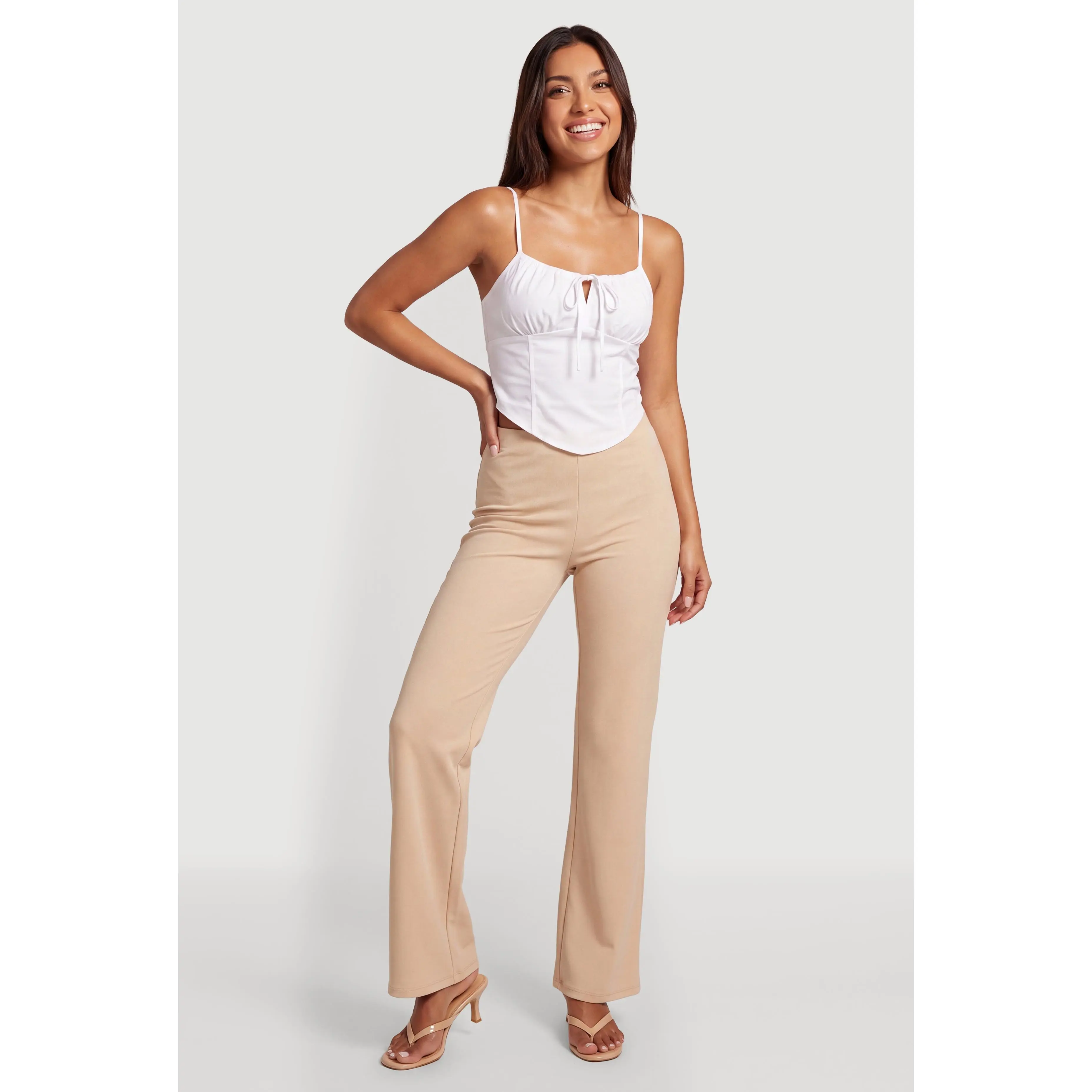 Pull On Bootcut Pants